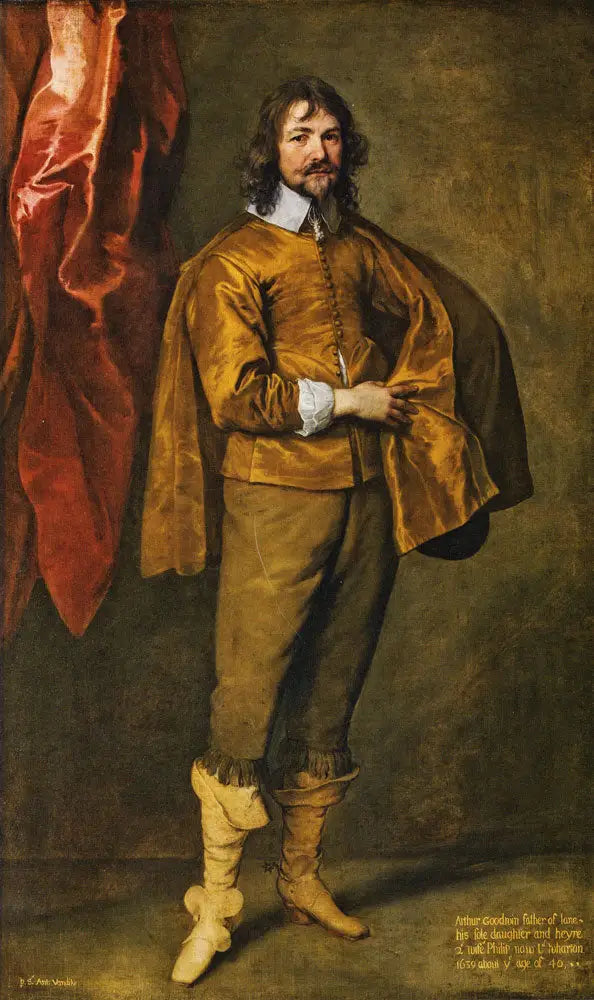 Portret van Arthur Goodwin (overleden in 1643) - Antoine van Dyck

Source:
Portrait d'Arthur Goodwin (mort en 1643) - Antoine van Dyck