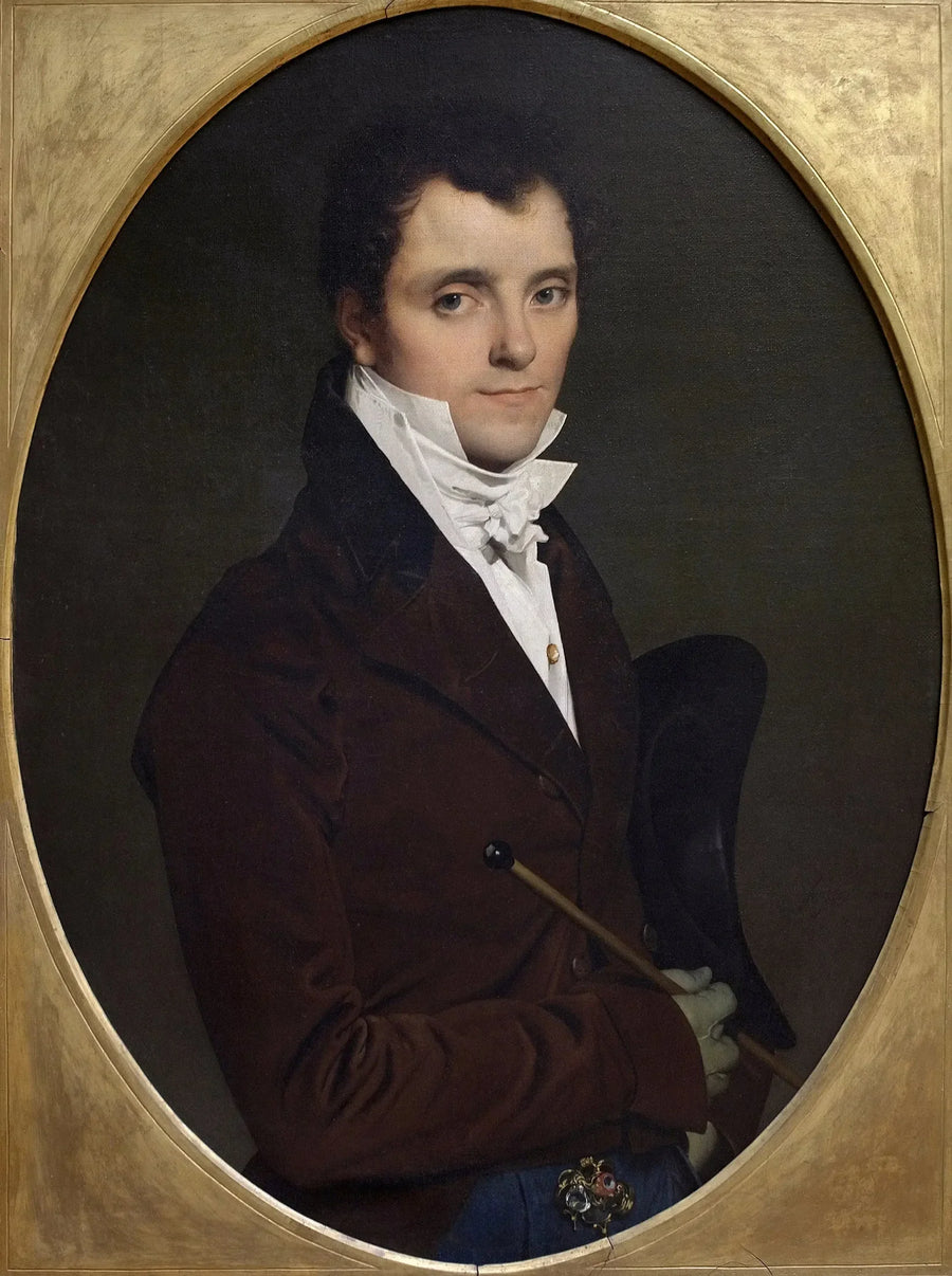 Portret van Edme Bochet - Jean-Auguste-Dominique Ingres