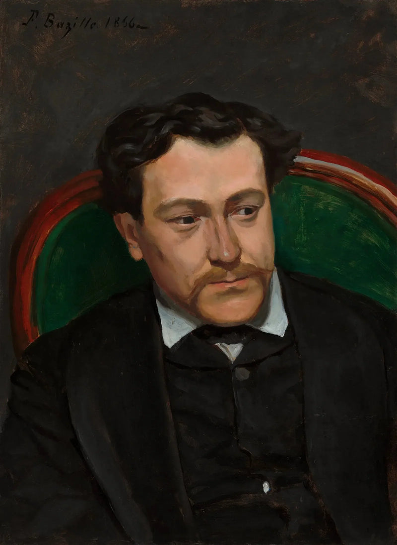 Portret van Édouard Blau - Frédéric Bazille