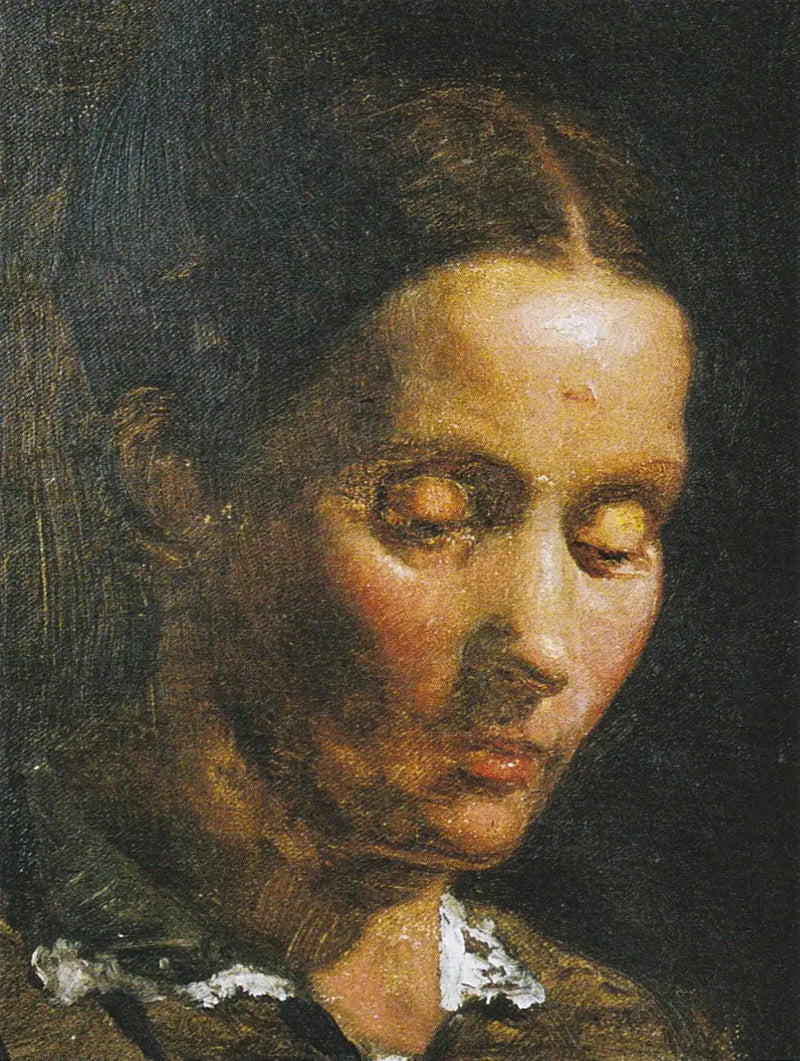 Portret van Elen Cecilie Gjesdahl - Peder Severin Krøyer