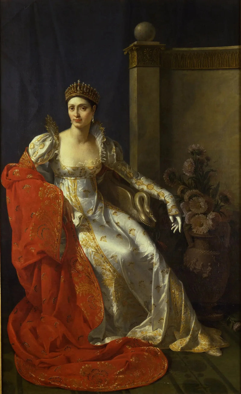 Portret van Élisa Bonaparte, groothertogin van Toscane - Marie-Guillemine Benoist