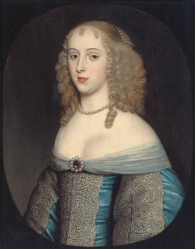 Portret van Elisabeth van Nassau-Beverweerd (1633-1718) - Gerrit van Honthorst