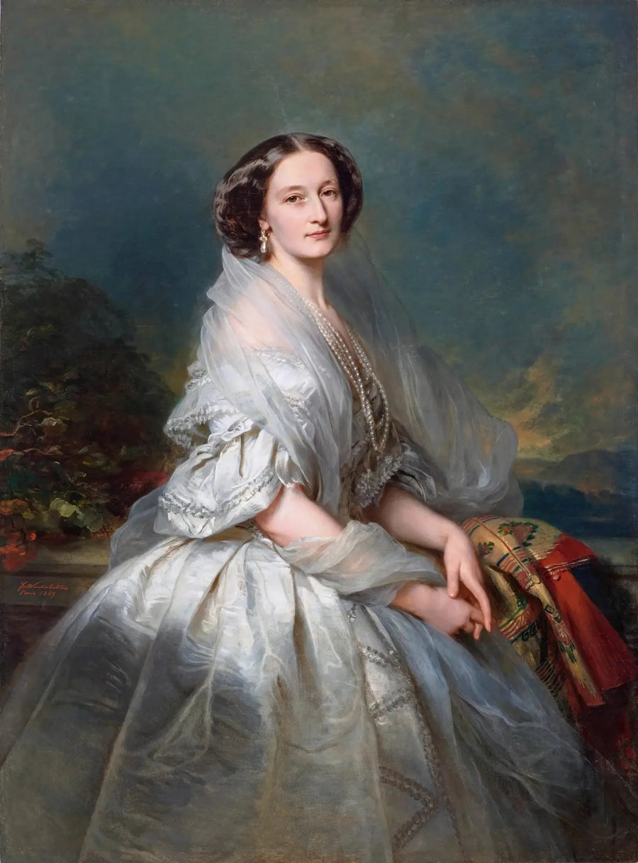 Portret van Eliza Franciszka Krasińska née Branicka. - Franz Xaver Winterhalter

Source:
Portrait d'Eliza Franciszka Krasińska née Branicka. - Franz Xaver Winterhalter