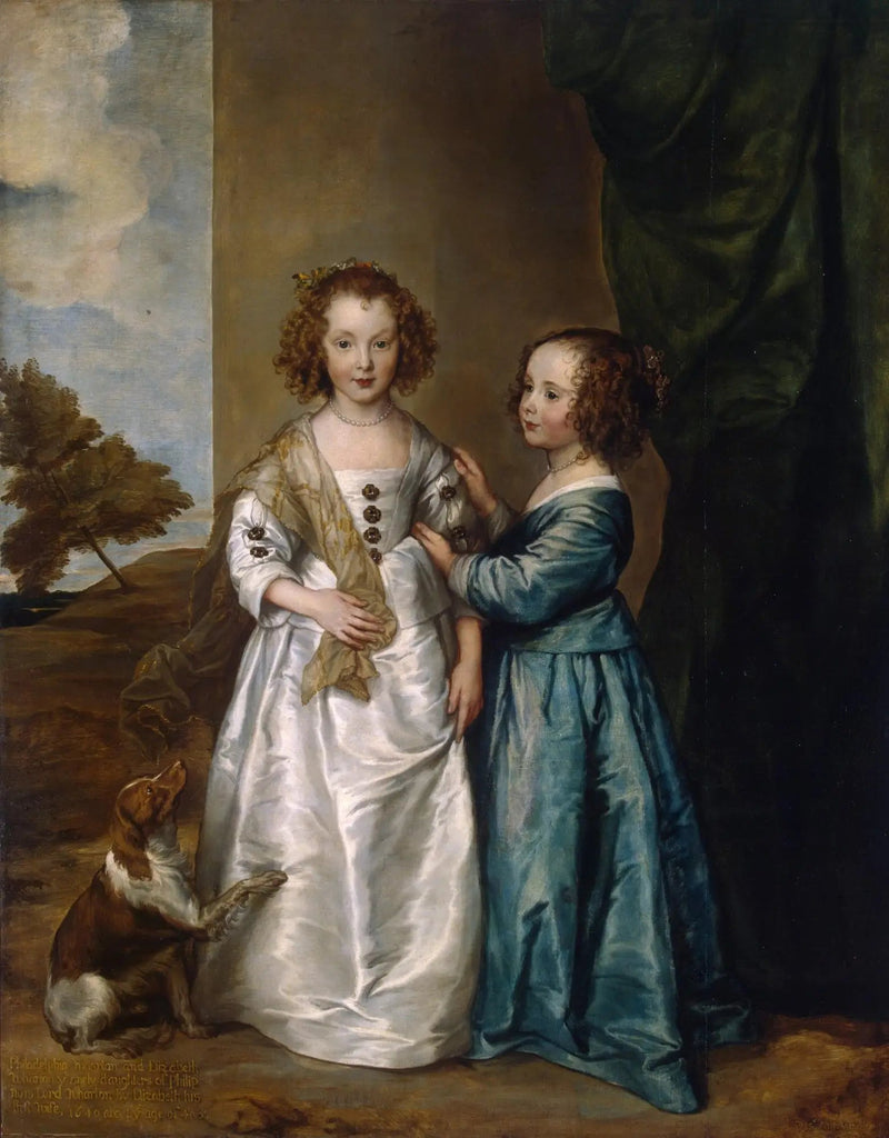 Portret van Elizabeth en Philadelphia Wharton - Antoine van Dyck

Source:
Portrait d'Elizabeth et de Philadelphia Wharton - Antoine van Dyck