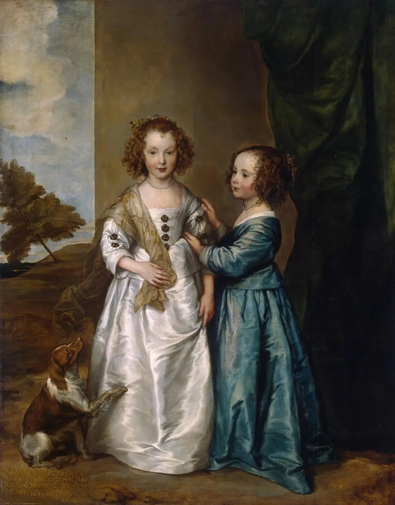 Portret van Elizabeth en Philadelphia Wharton - Antoine van Dyck

Source:
Portrait d'Elizabeth et de Philadelphia Wharton - Antoine van Dyck