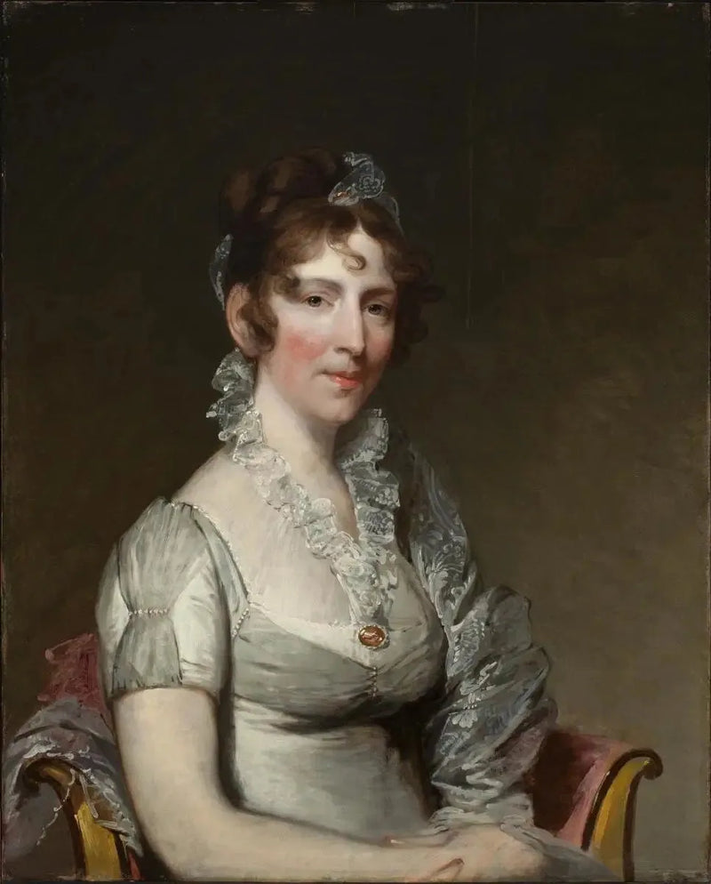 Portret van Elizabeth Tuckerman Salisbury (Mme Stephen Salisbury I) - Gilbert Stuart

Source:
Portrait d'Elizabeth Tuckerman Salisbury (Mme Stephen Salisbury I) - Gilbert Stuart