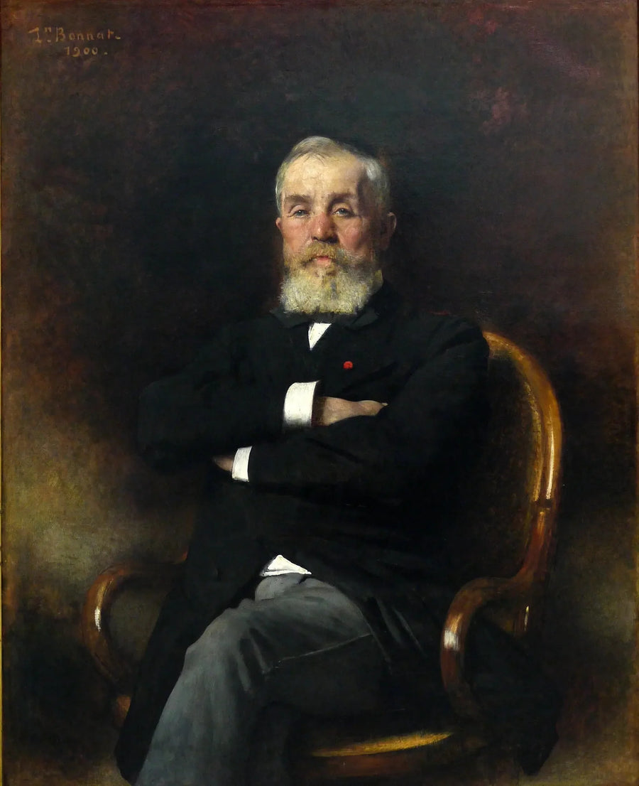 Portret van Émile Loubet - Léon Bonnat