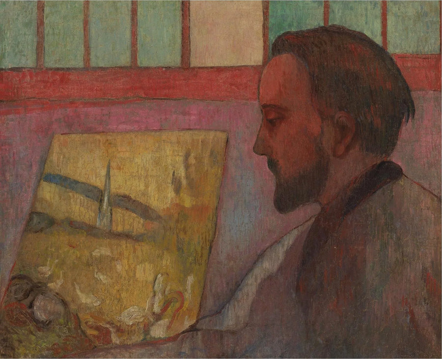 Portret van Émile Schuffenecker - Émile Bernard