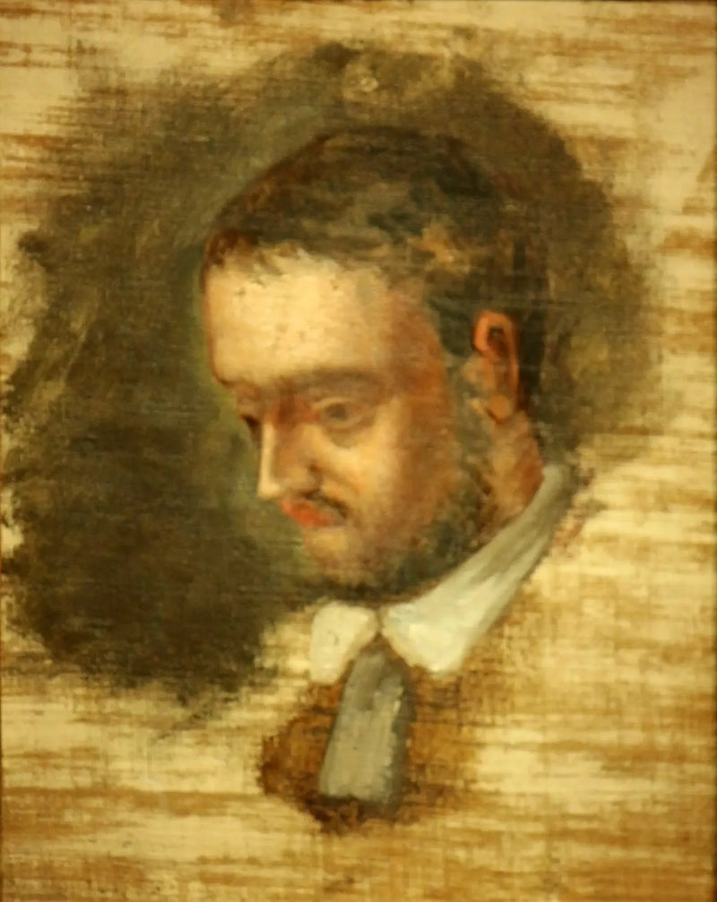 Portret van Émile Zola - Paul Cézanne