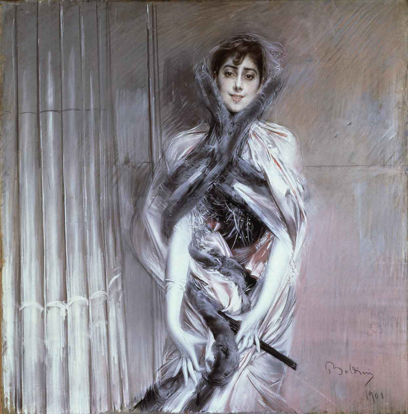 Portret van Emiliana Concha de Ossa - Giovanni Boldini