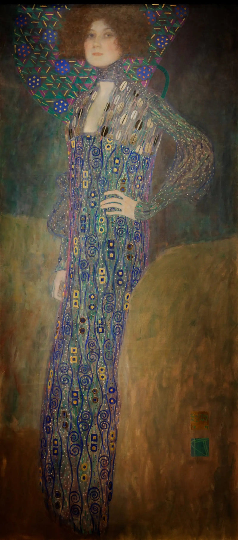 Portret van Emilie Flöge - Gustav Klimt