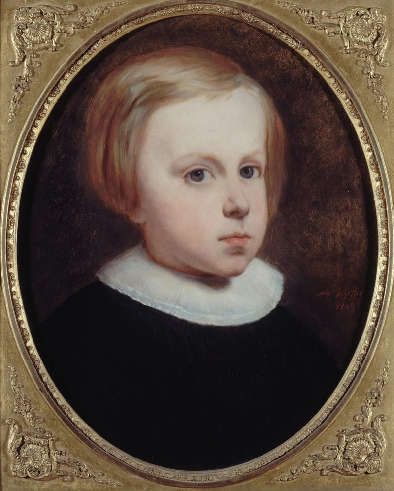 Portret van een kind - Ary Scheffer