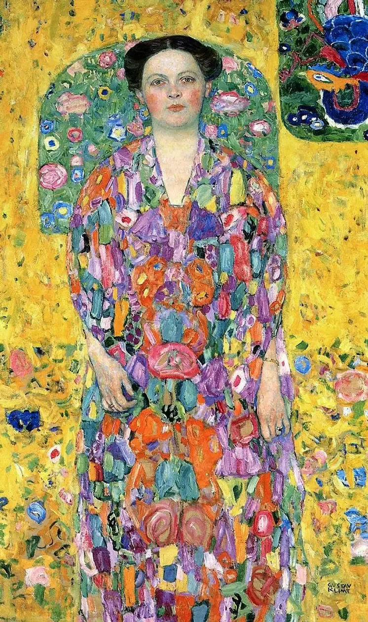 Portret van Eugenia Primavesi - Gustav Klimt