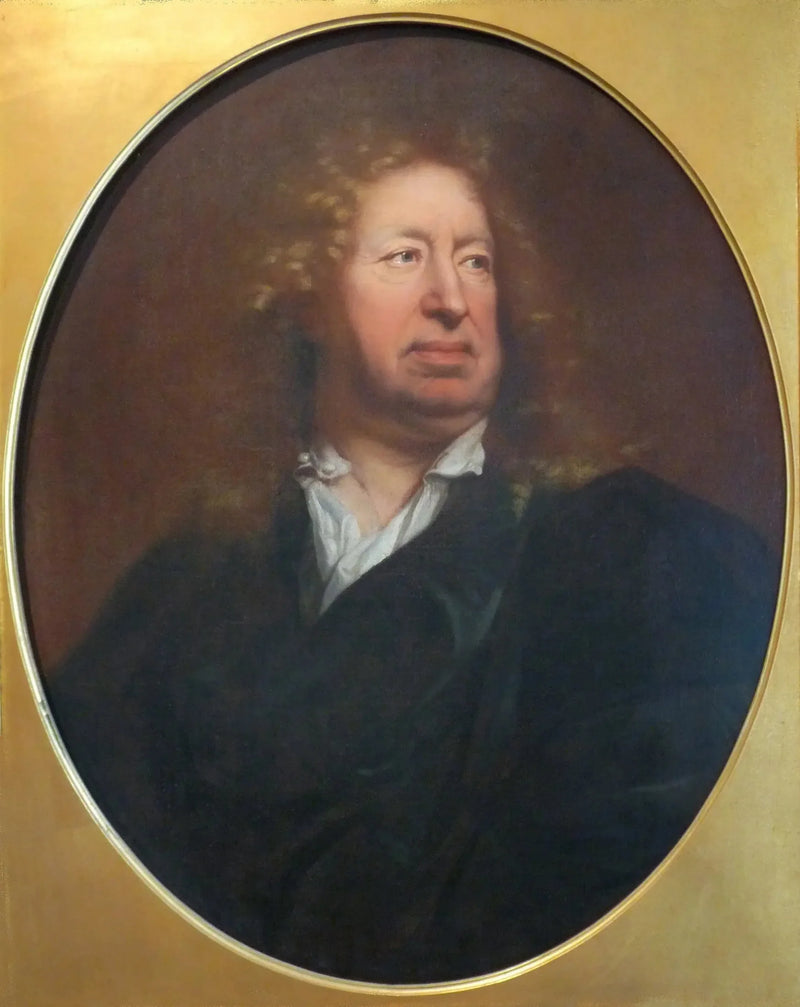 Portret van Everhard Jabach (Mulhouse) - Hyacinthe Rigaud