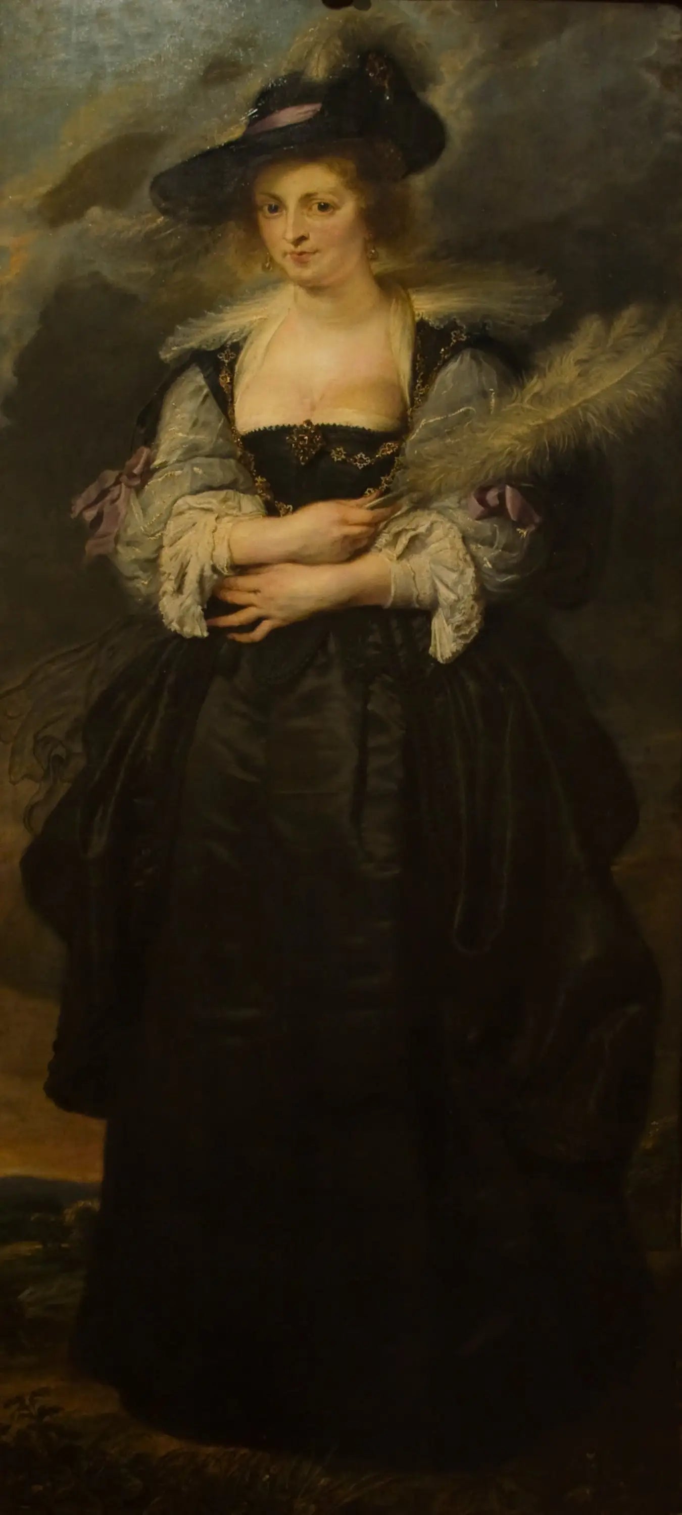 Portrait d'Hélène Fourment - Peter Paul Rubens image 1 reproduction de peinture à l’huile