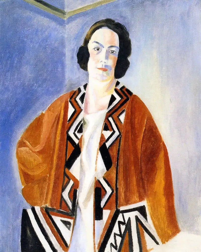 Portret van Hélène Marre - Robert Delaunay