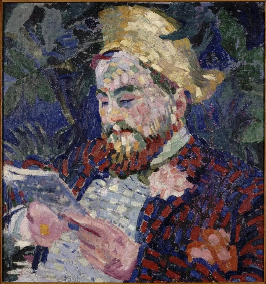 Portret van Henri Carlier - Robert Delaunay