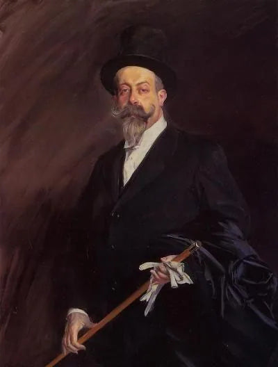 Portret van Henri Gauthier Villars, alias Willy - Giovanni Boldini