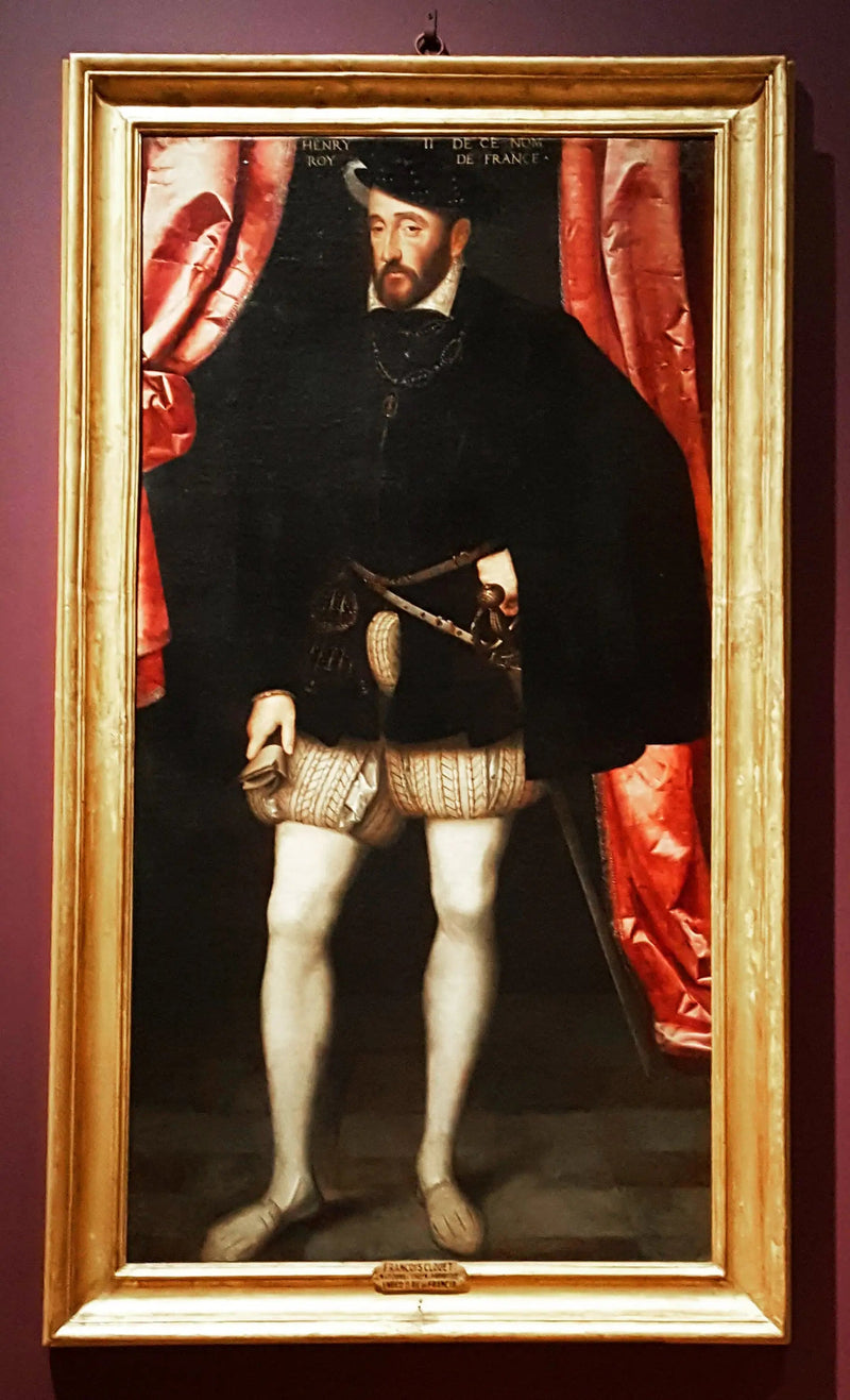Portret van Hendrik II - François Clouet

Source:
Portrait d'Henri II - François Clouet