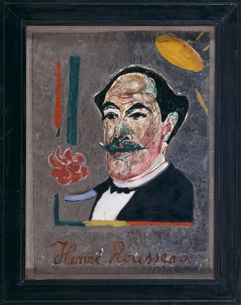 Portret van Henri Rousseau - Franz Marc