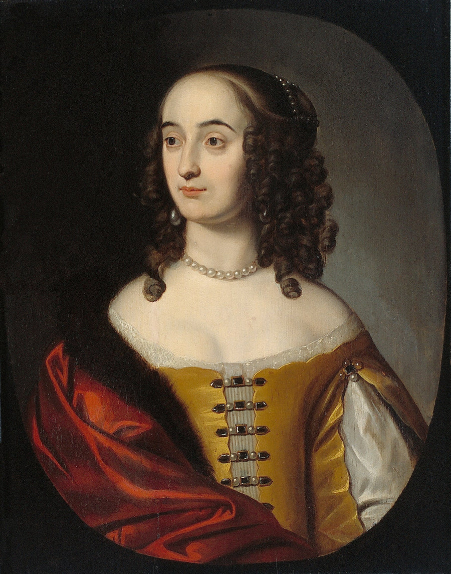 Portret van Henriette Marie van de Palts (1626-1651) - Gerrit van Honthorst