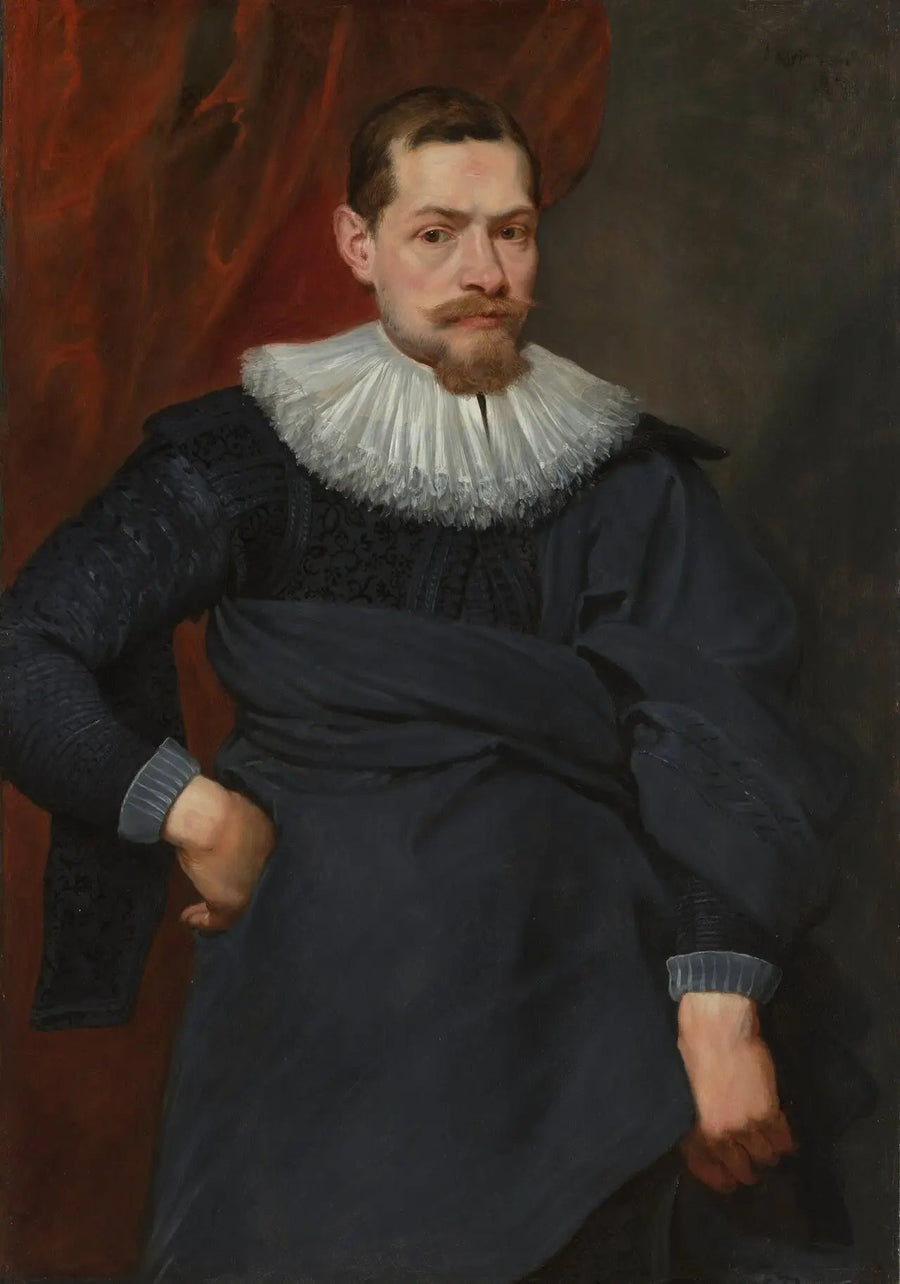 Portret van een man met een niet-gestreken aardbeienkraag - Antoine van Dyck

Source:
Portrait d'homme à la fraise non amidonnée - Antoine van Dyck