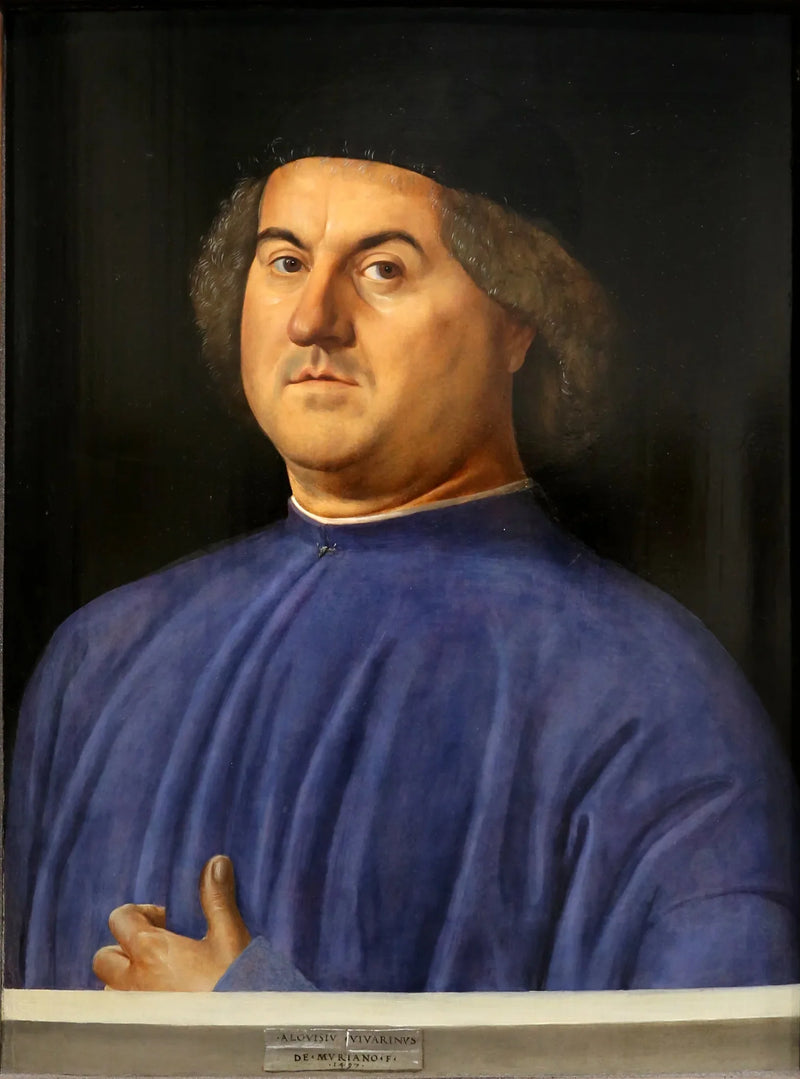 Portret van een man - Alvise Vivarini