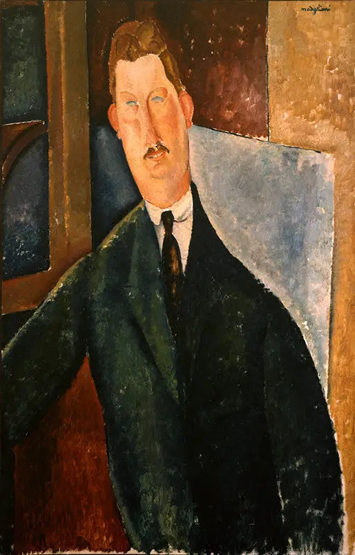 Portret van een man - Amedeo Modigliani