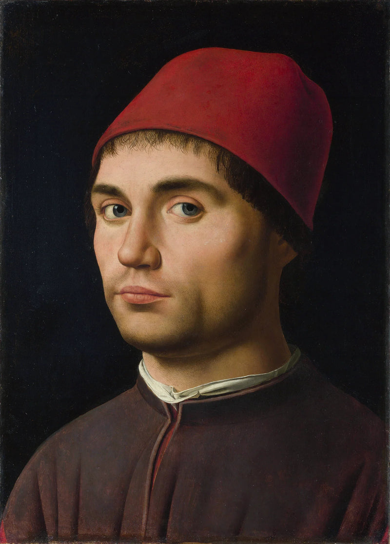 Portret van een man - Antonello de Messine