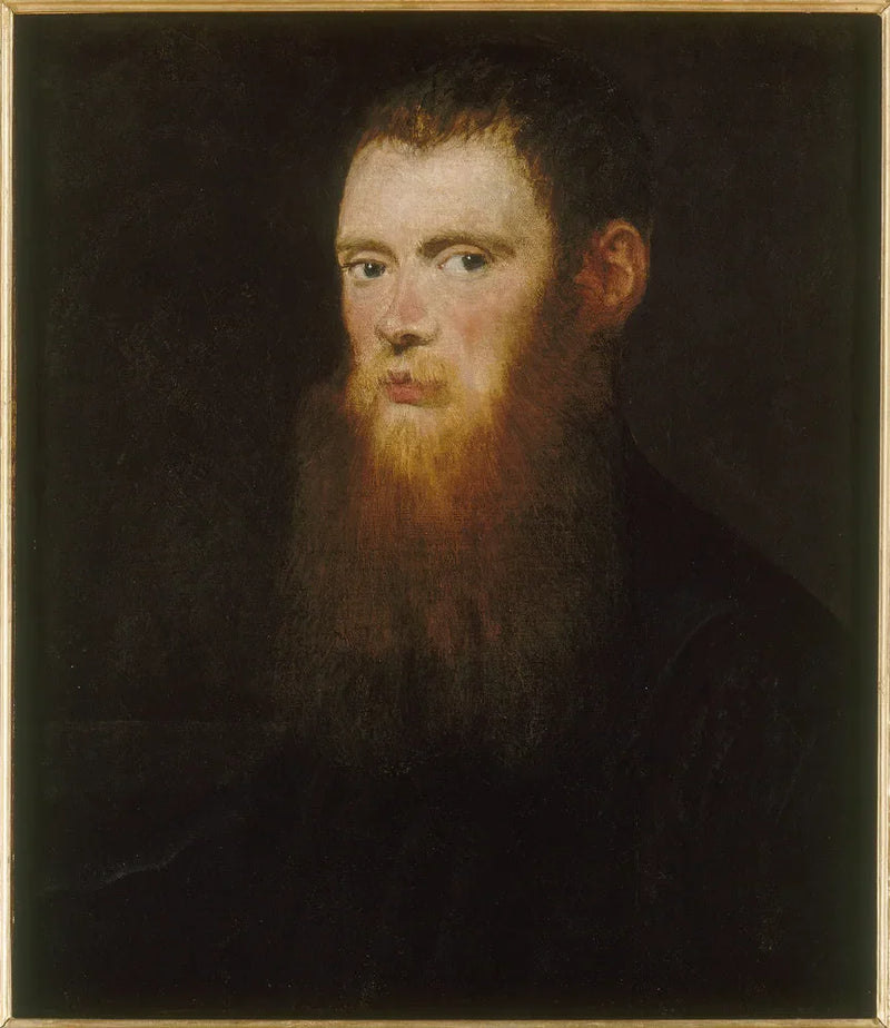 Portret van een man, bekend als de Soranzo - Jacopo Tintoretto