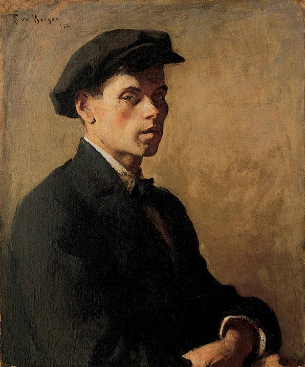 Portret van een man - Frank Weston Benson