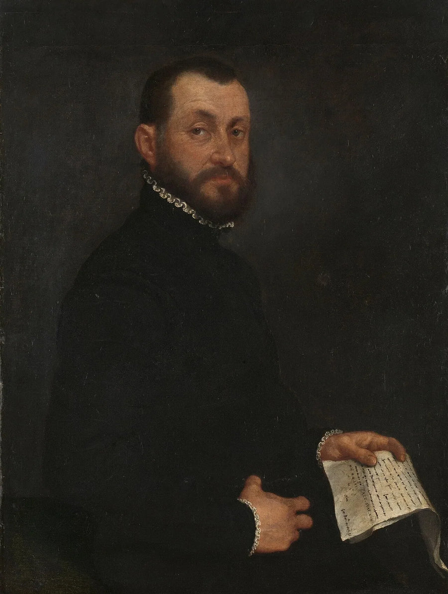 Portret van een man - Giovanni Battista Moroni