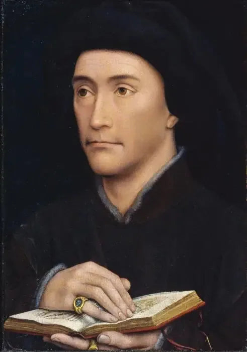 Portret van een man (Guillaume Fillastre?) - Rogier van der Weyden