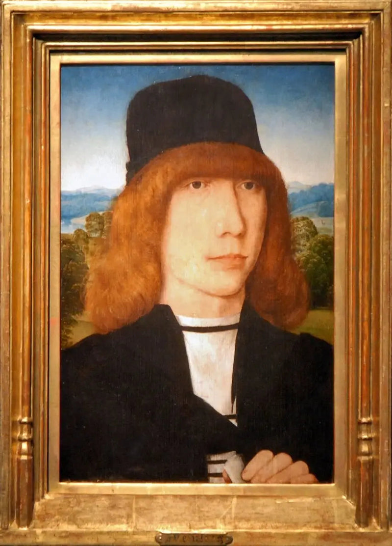 Portret van een man - Hans Memling