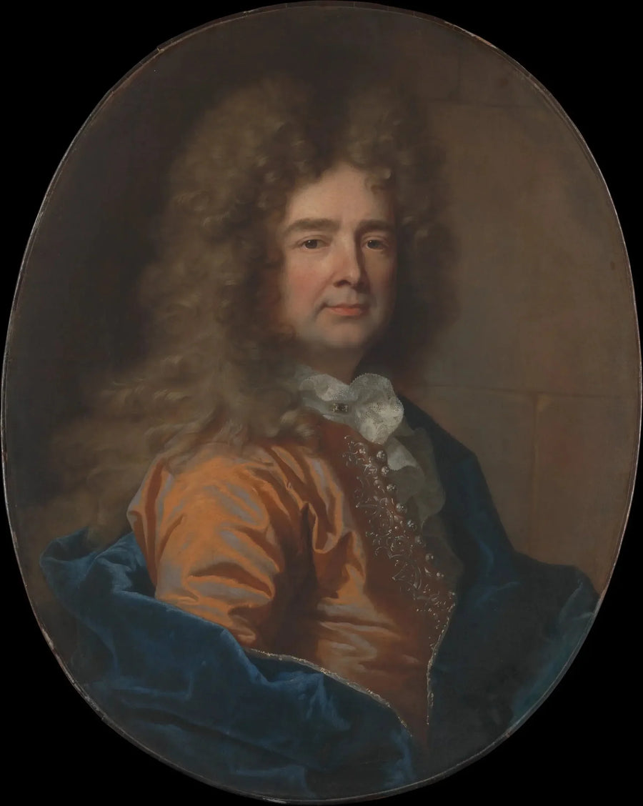 Portret van een man - Hyacinthe Rigaud