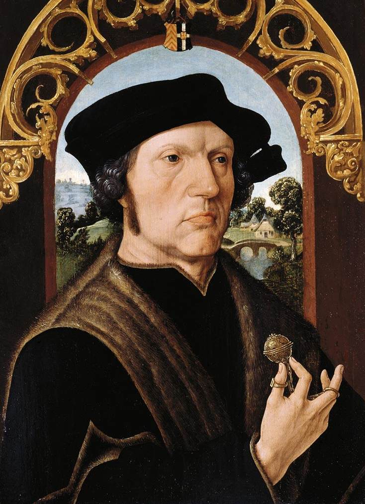 Portret van een man - Jacob Cornelisz van Oostsanen