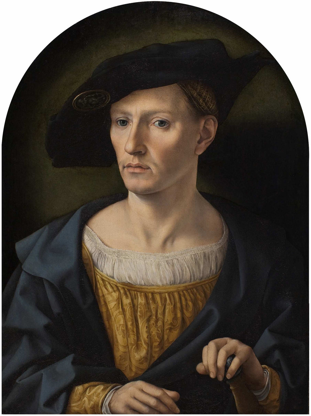 Portrait d’homme - Jan Gossaert - Alpha Reproduction
