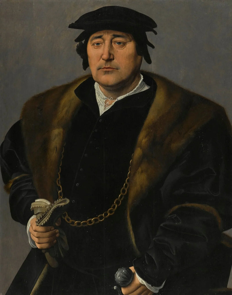 Portret van een man - Joos van Cleve