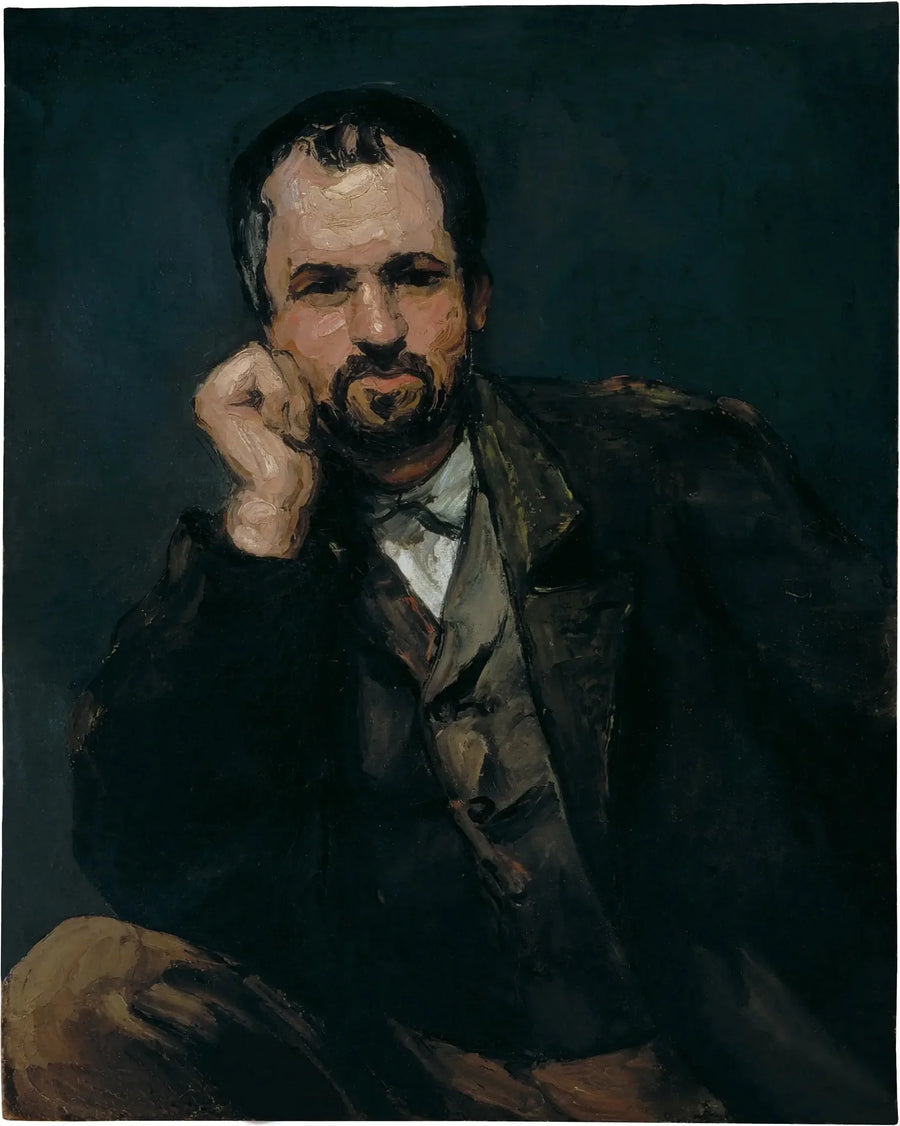 Portret van een man - Paul Cézanne