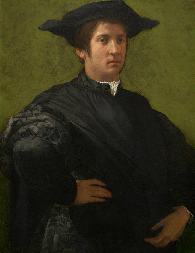 Portret van een man - Rosso Fiorentino