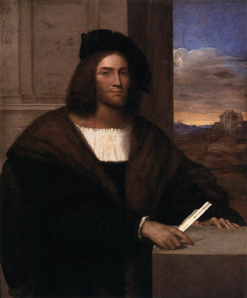 Portret van een man - Sebastiano del Piombo