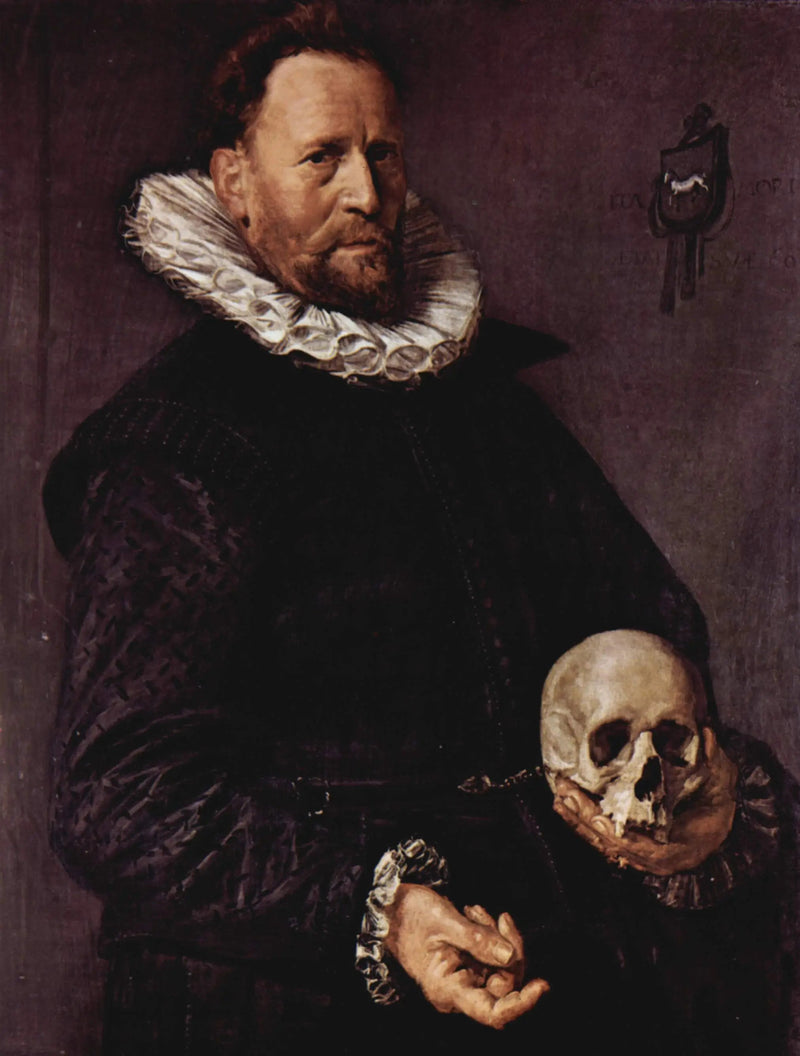 Portret van een man die een schedel vasthoudt - Frans Hals

Source:
Portrait d'homme tenant un crâne - Frans Hals