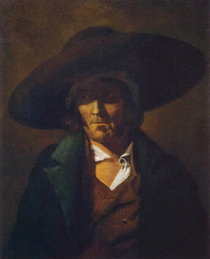 Portret van een man - Théodore Géricault