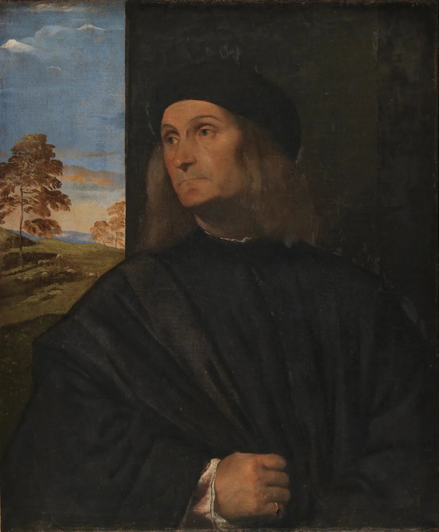 Portret van een man - Titian