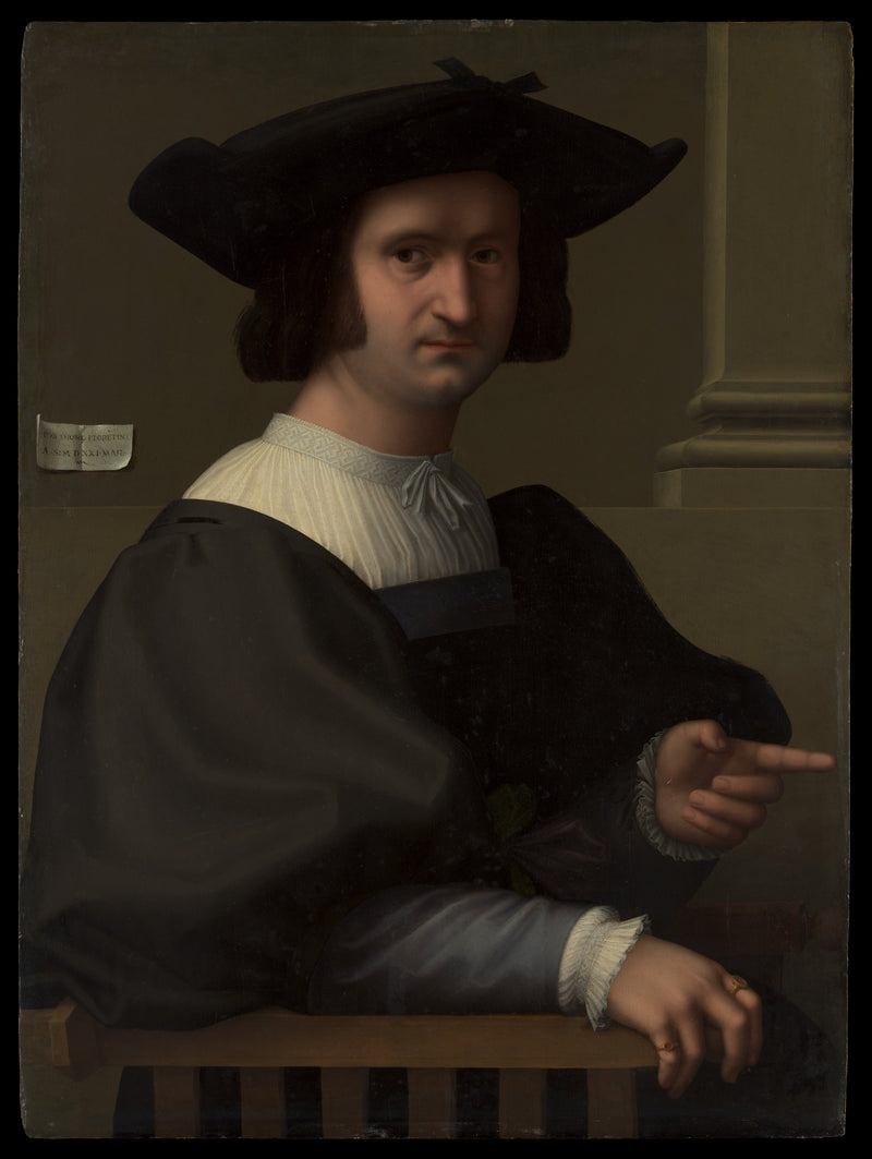 Portret van een man - Tommaso Lunetti