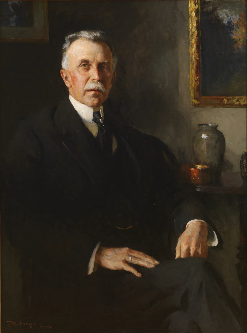 Portret van Isaac C. Bates, Esq. - Frank Weston Benson