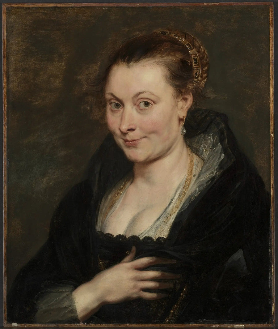 Portret van Isabella Brant - Peter Paul Rubens
