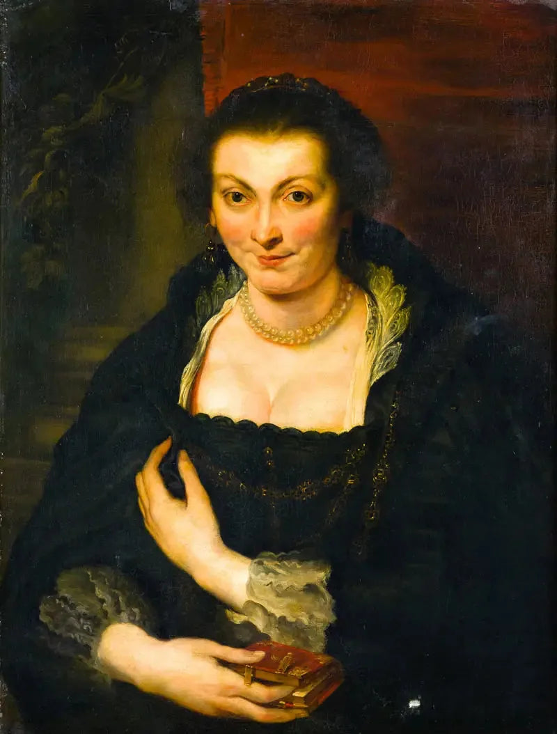 Portret van Isabella Brant - Peter Paul Rubens