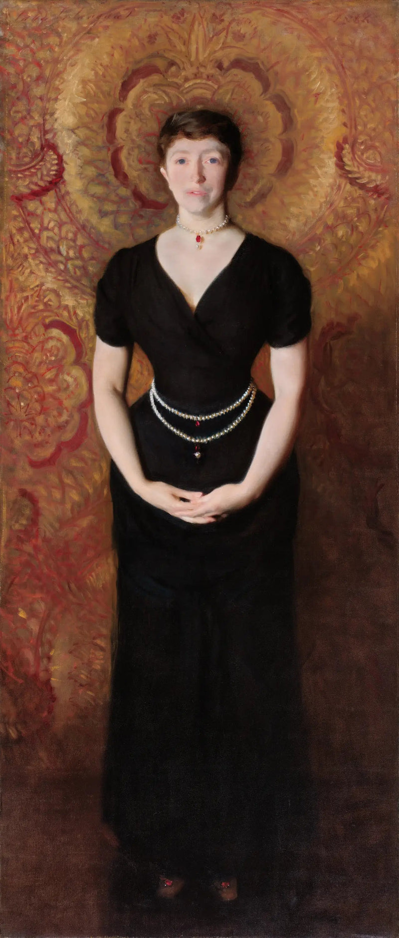 Portret van Isabella Stewart Gardner - John Singer Sargent