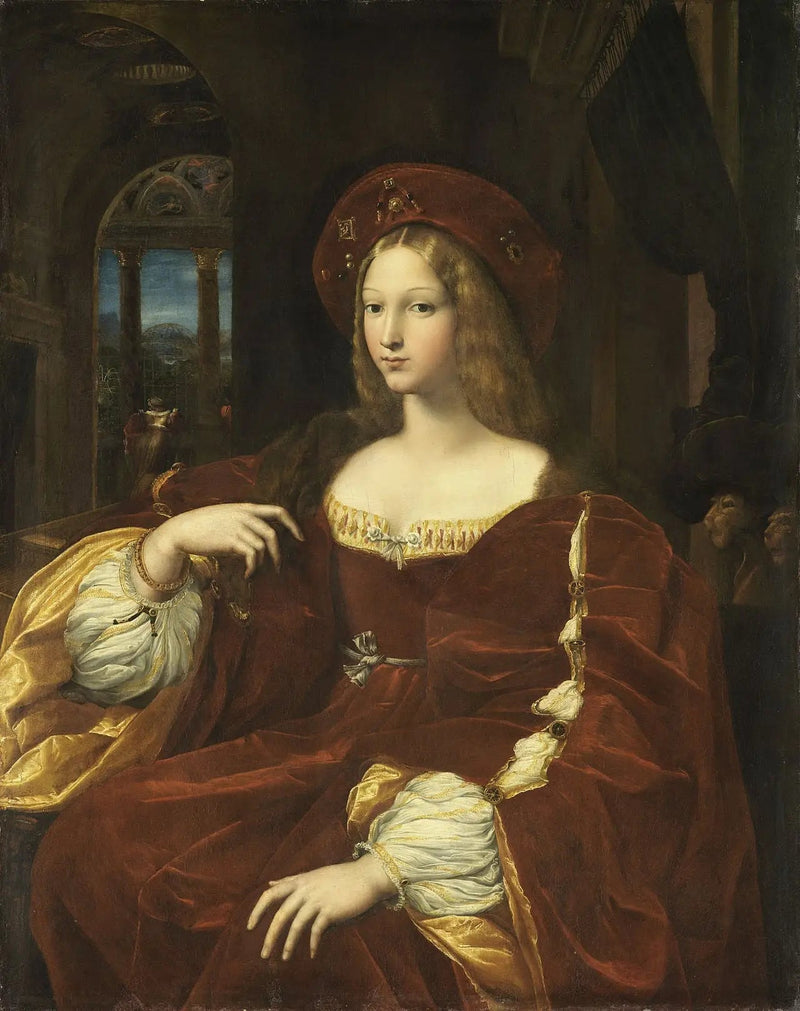 Portret van Isabelle de Requesens, vicekoningin van Napels - Raphael Sanzio